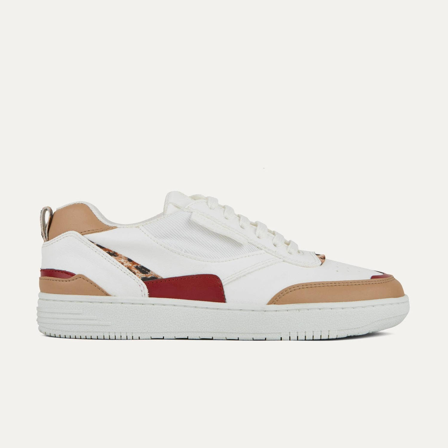 Vegan shoes UX-68 Leopard Beflamboyant - ethically made sneakers