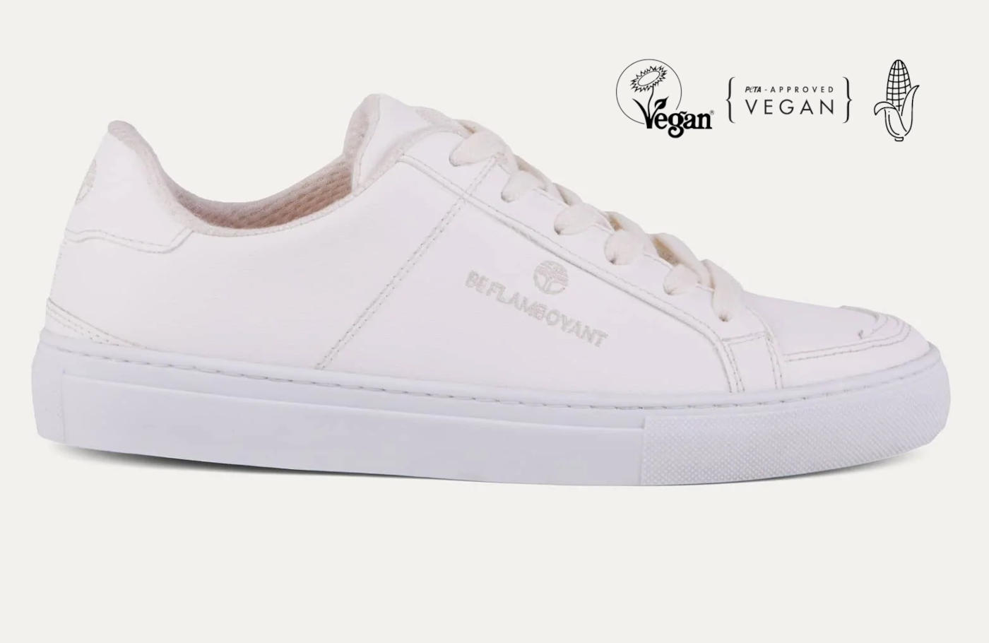 Beflamboyant Manimal tenis vegan shoes - Banner